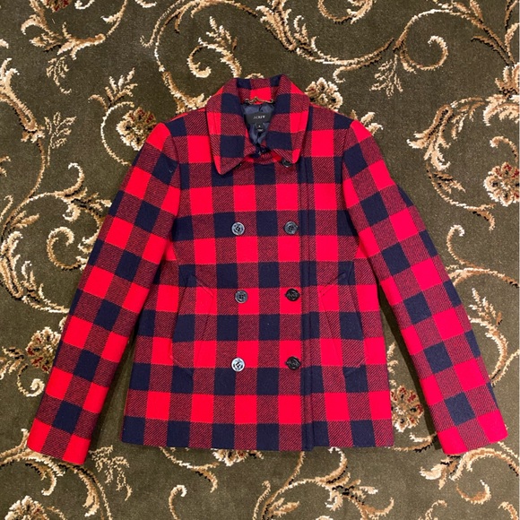 J.crew womens pea coat BNWOT, size 4 fits small/ fits more like size 0 or 00
